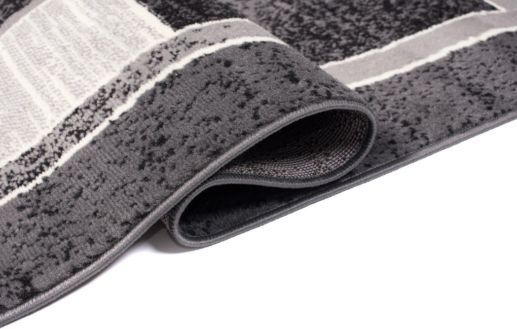TA Koberec 5118B DARK GRAY CHEAP PP CRM Sivý Obdĺžnikový Rozmer: 100x150 cm