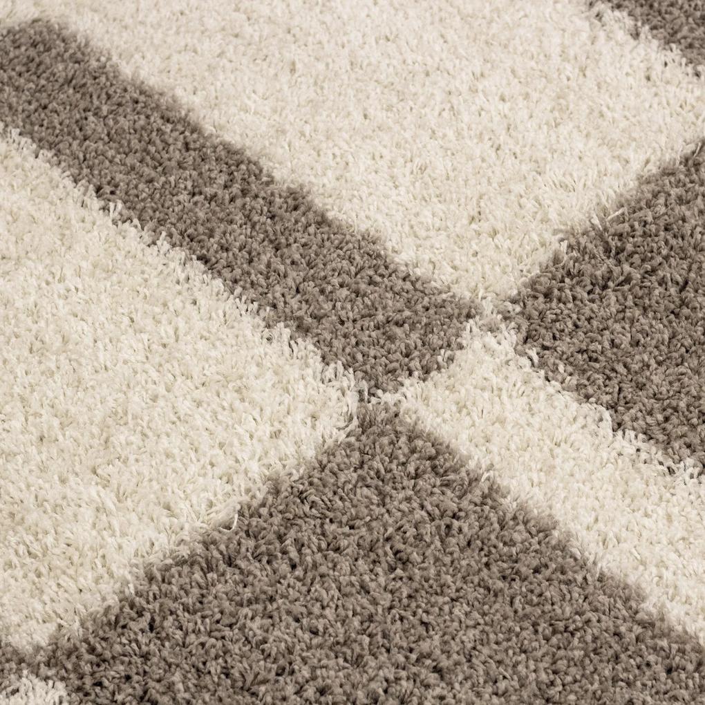 Ayyildiz Kusový koberec GALA 2505, Béžová Rozmer koberca: 200 cm KRUH