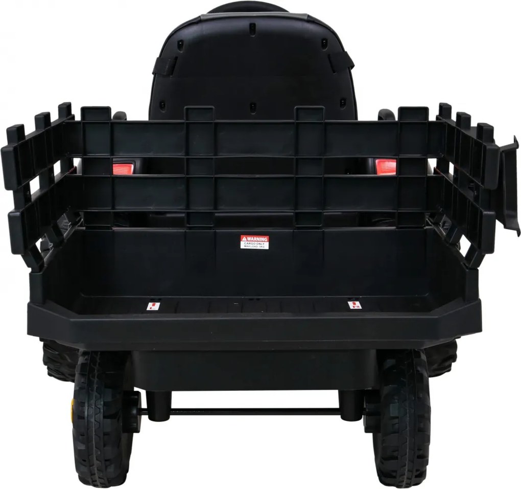 Ramiz Titánový traktor s prívesom čierny