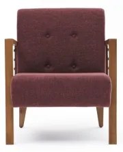 Kreslo DELI červené