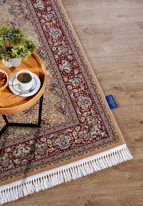 Koberec Villeroy & Boch Kollektion 1870 Alfred červený / béžový