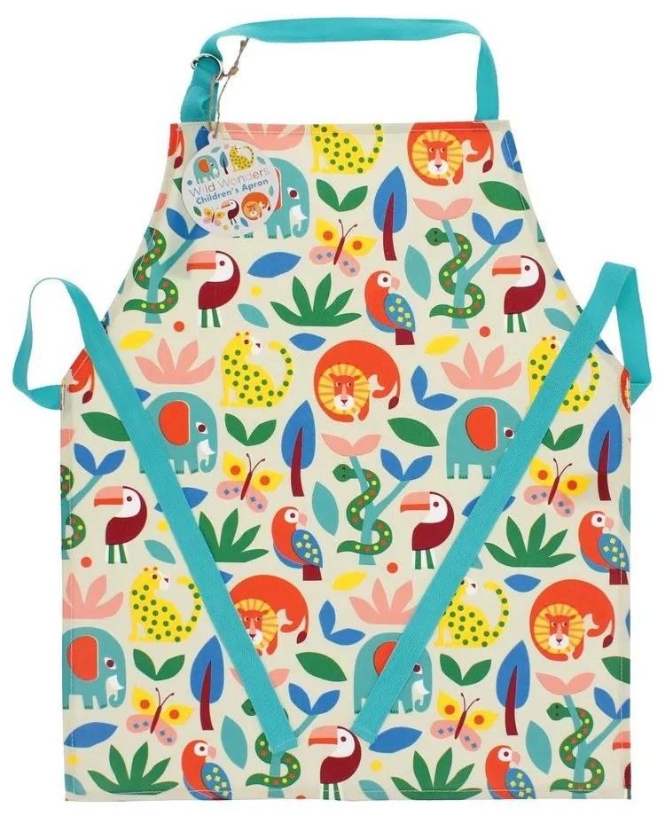 Bavlnená detská zástera Wild Wonders – Rex London