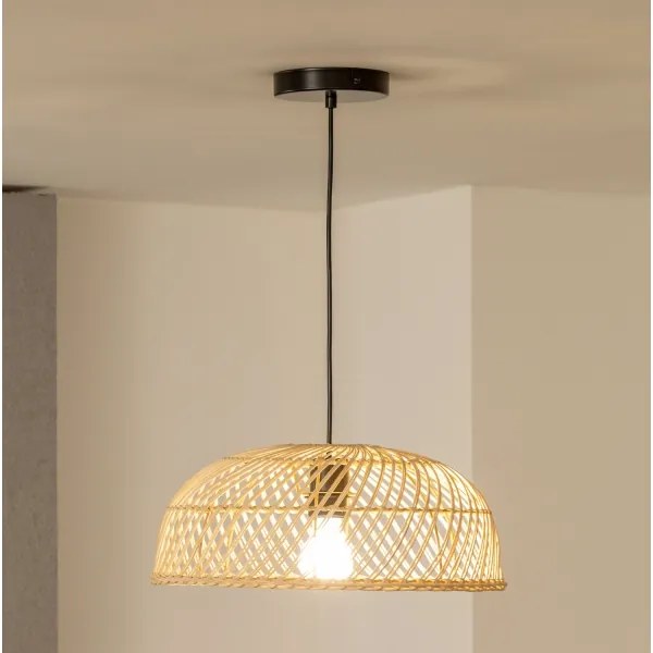 Brilagi - LED luster na lankovom závesení CERIA BOHO 1xE27/40W/230V priemer 40 cm ratan