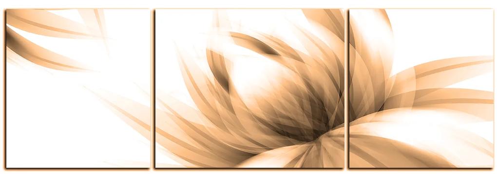 Obraz na plátne - Elegantný kvet - panoráma 5147FC (90x30 cm)