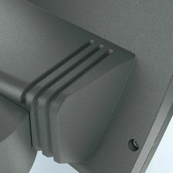 Steinel 012076 - Vonkajšie svietidlo s čidlom XLED curved LED/10,5W/230V IP44