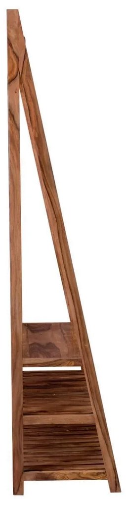 furniture-nabytek.cz - Masívny drevený vešiak s botníkom 80x175x40