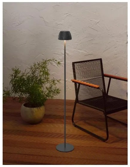Livarno home Aku LED stojacia lampa (lamela)  (100393707)