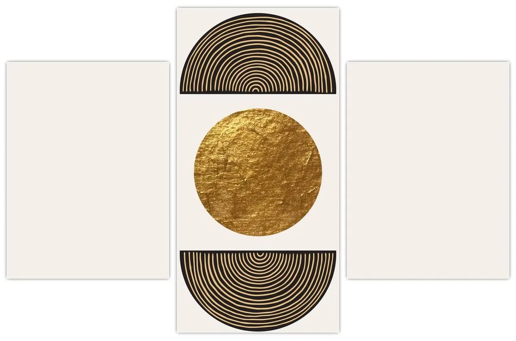 Obraz - Zlatý ornament N⁰1 (90x60 cm)