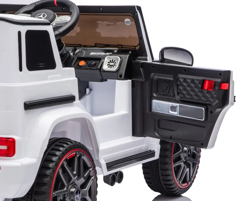 Ramiz Detské vozidlo Mercedes G63 AMG LIFT, biele
