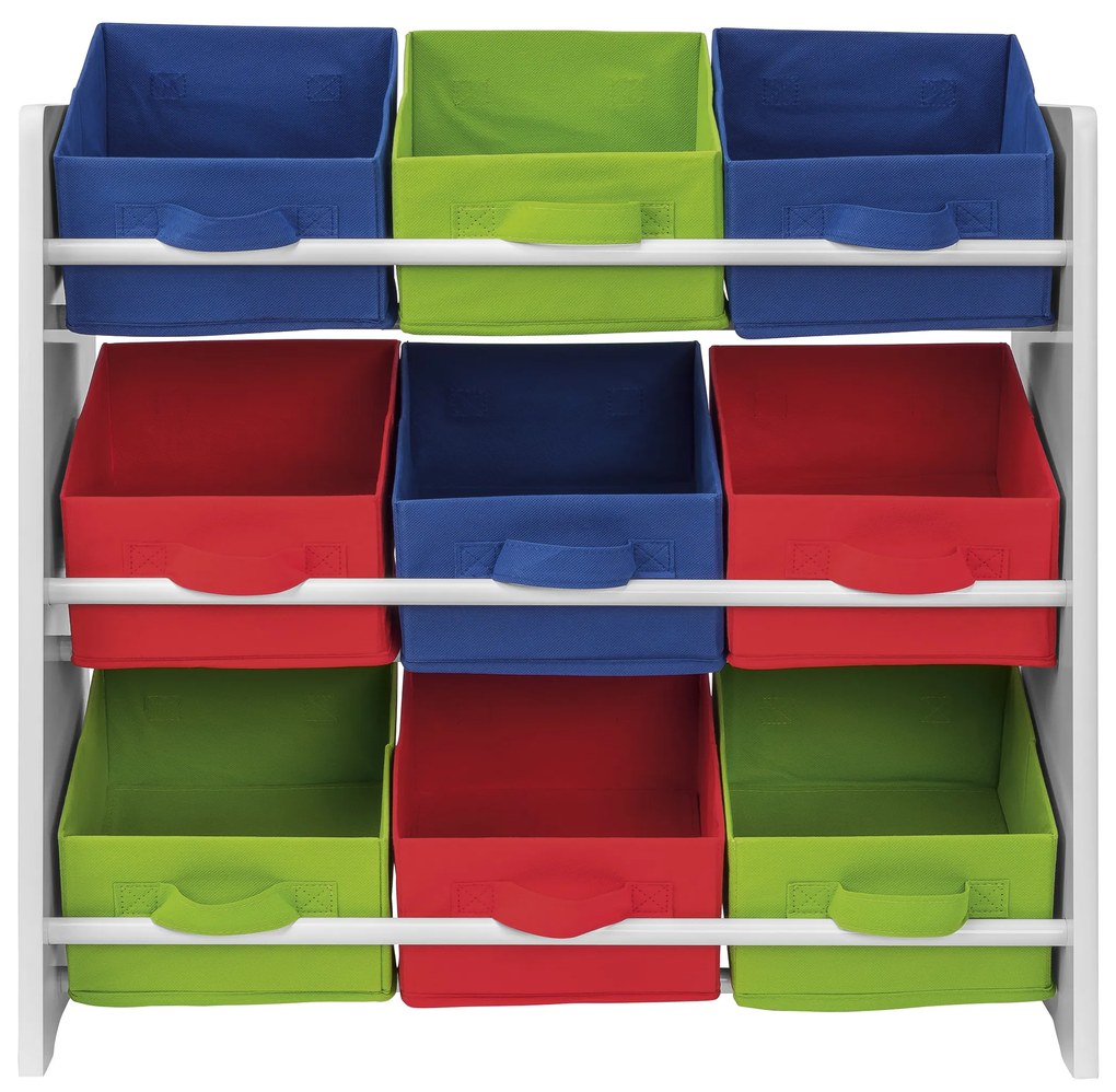 LIVARNO home Regál do detskej izby (zelený/červený/modrý)  (100365617)