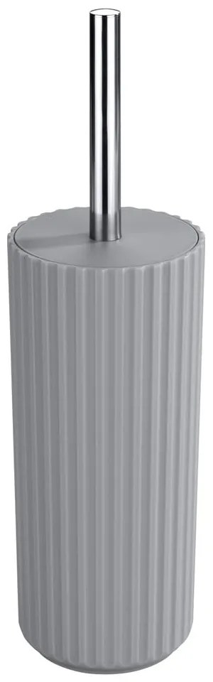 Svetlosivá WC kefa Minas - Allstar