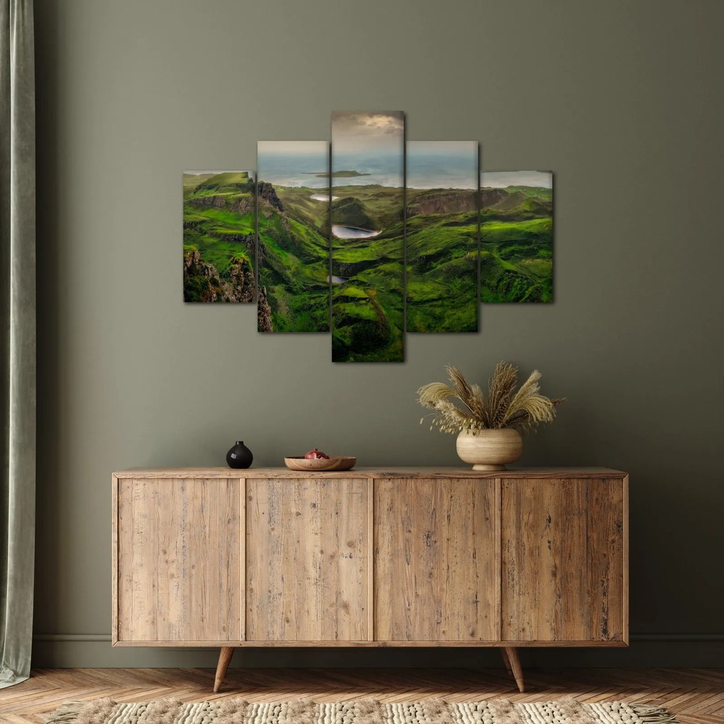 Obraz - Quiraing, Škótsko (150x105 cm)