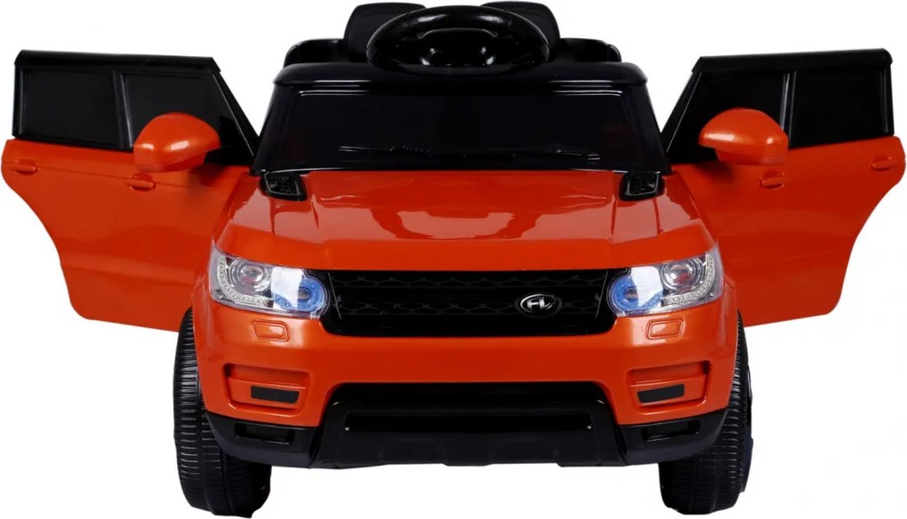 Ramiz Auto SUV Start Run na batérie oranžové na diaľkové ovládanie