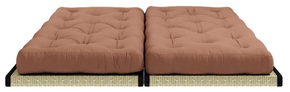 Variabilná pohovka Chico Tatami mat/Clay brown 85 × 200 × 80 cm