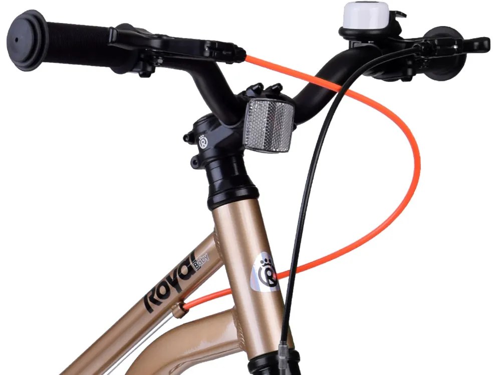 Detský bicykel Gold 18" RoyalBaby RB18-45 - zlatý