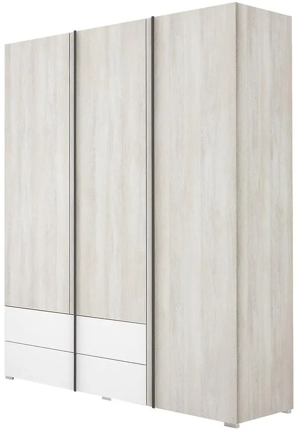 Skriňa Remo RM1 dub wilton/biela/antracit