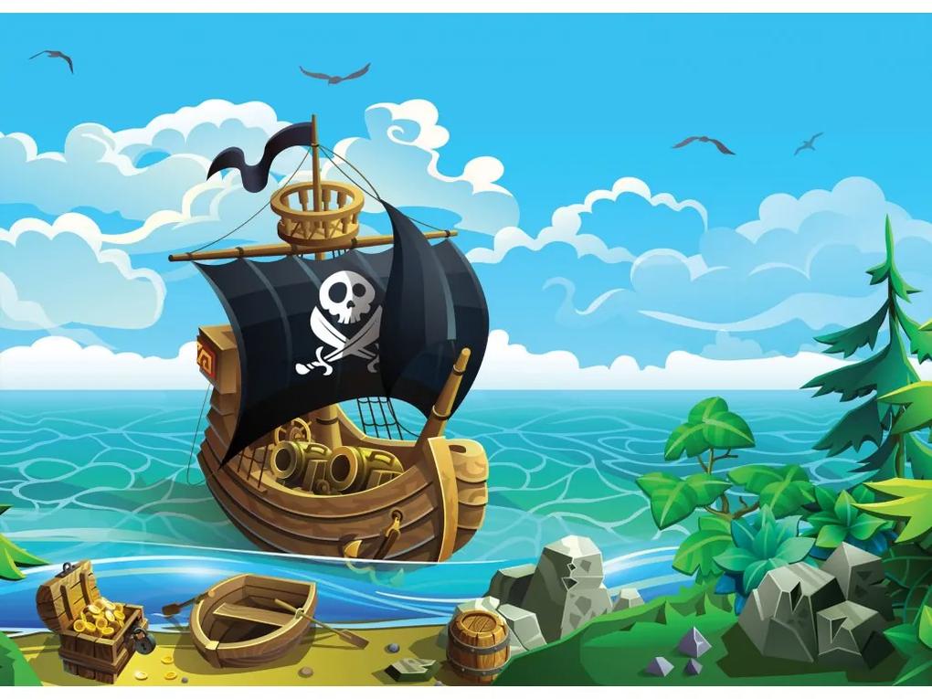 Tapeta na stenu Pirate ship