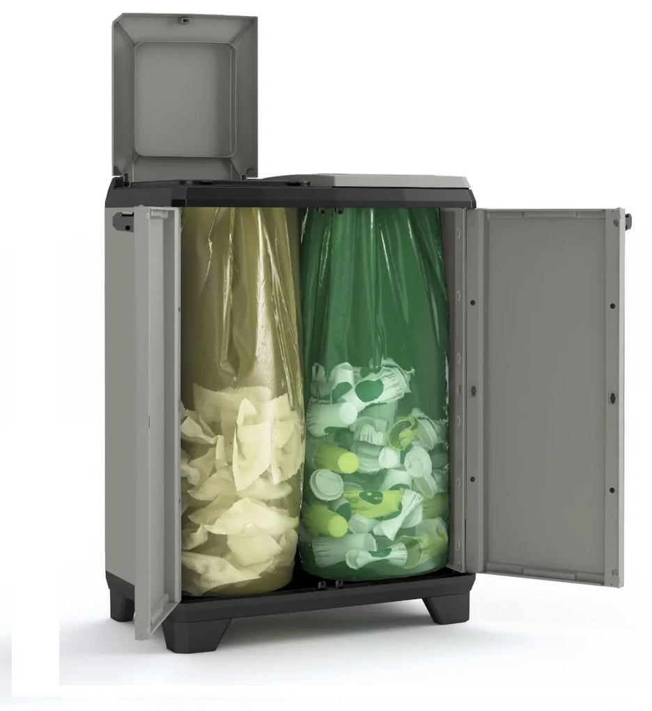 KETER Planét skriňa na triedený odpad - 2x110l