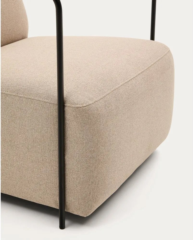 Béžové kreslo Gamer – Kave Home