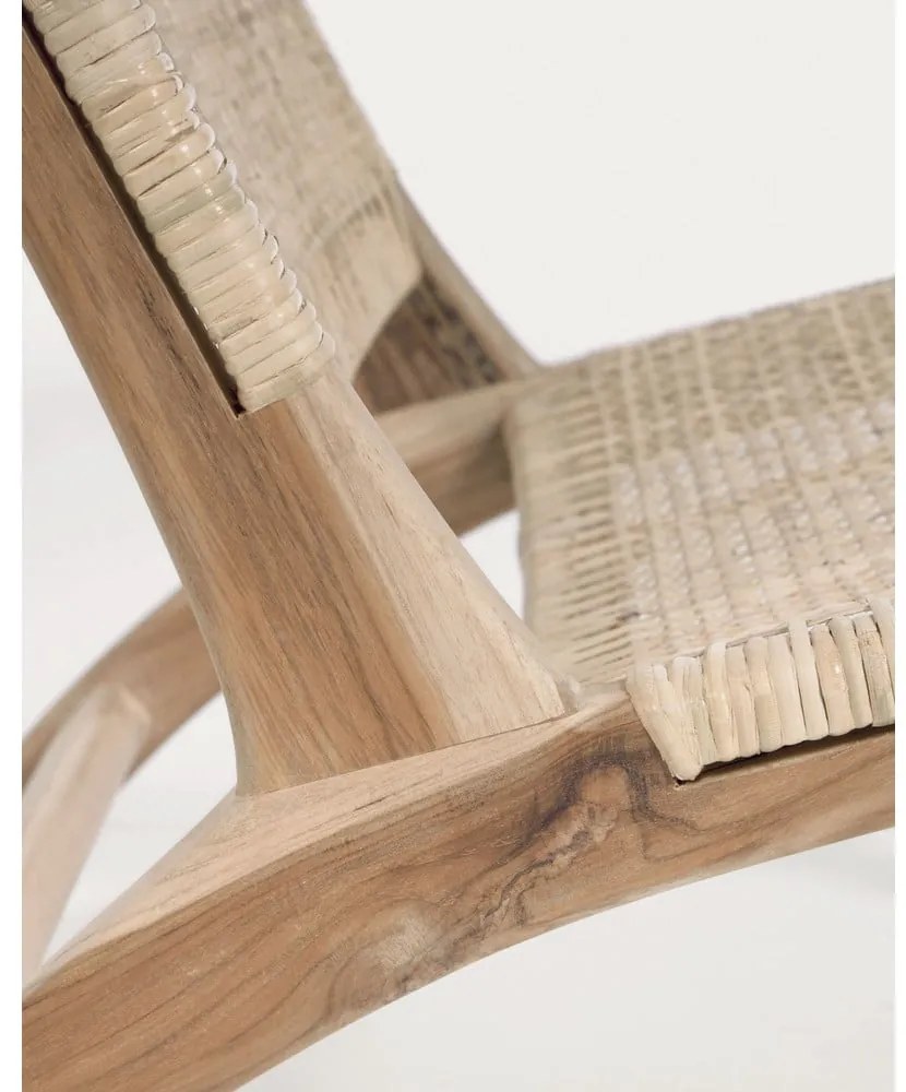 Kreslo s výpletom v prírodnej farbe Beida – Kave Home