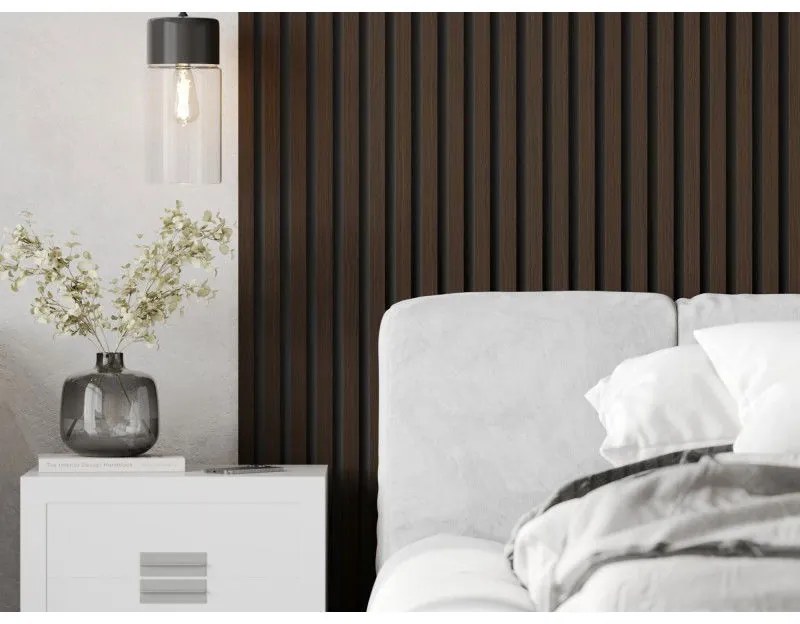 Mexen Lam-B, akustické stenové lamely 275 × 30 cm, HDF doska 4 mm, technická dyha, orech palisandrový, S100-275307-3015-021