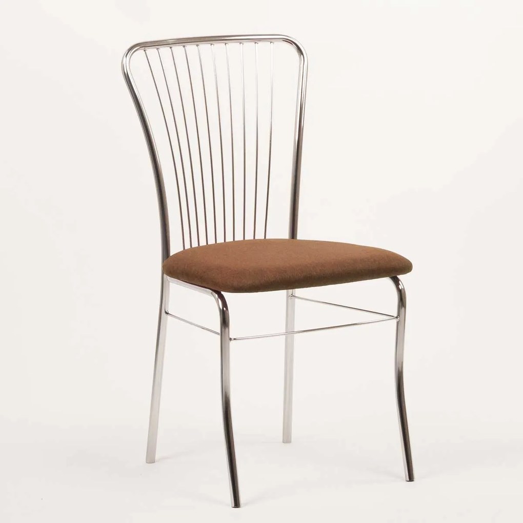 Stima Stolička IRINA chrom Vyberte látku ->: LUX Cappuccino 24