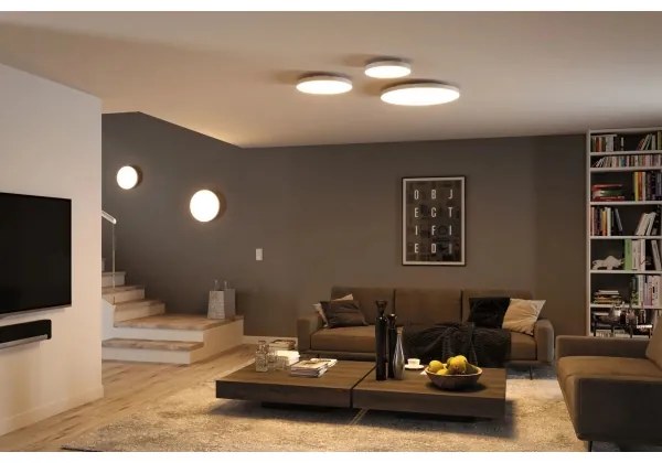 Paulmann 79894 - LED/38W Stropné svietidlo VELORA 230V priemer 60 cm biela