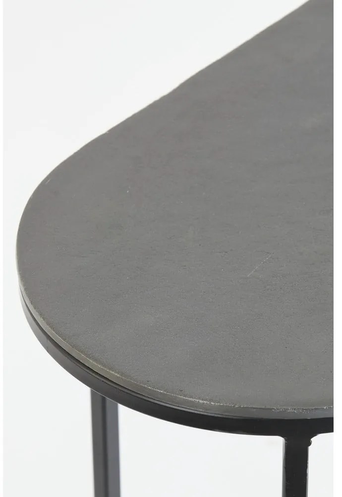 Kovové odkladacie stolíky v súprave 2 ks 26x53 cm Bocov – Light & Living