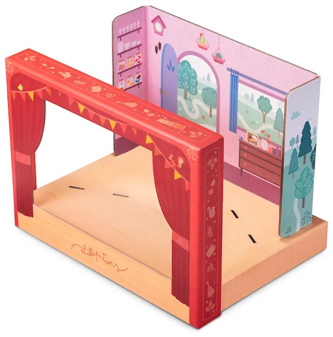 Lilliputiens - magnetické divadlo - Červená Čiapočka