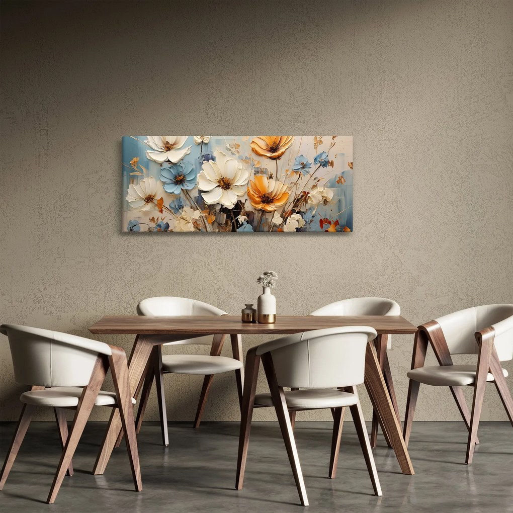 Obraz - Kytica, maľba (120x50 cm)