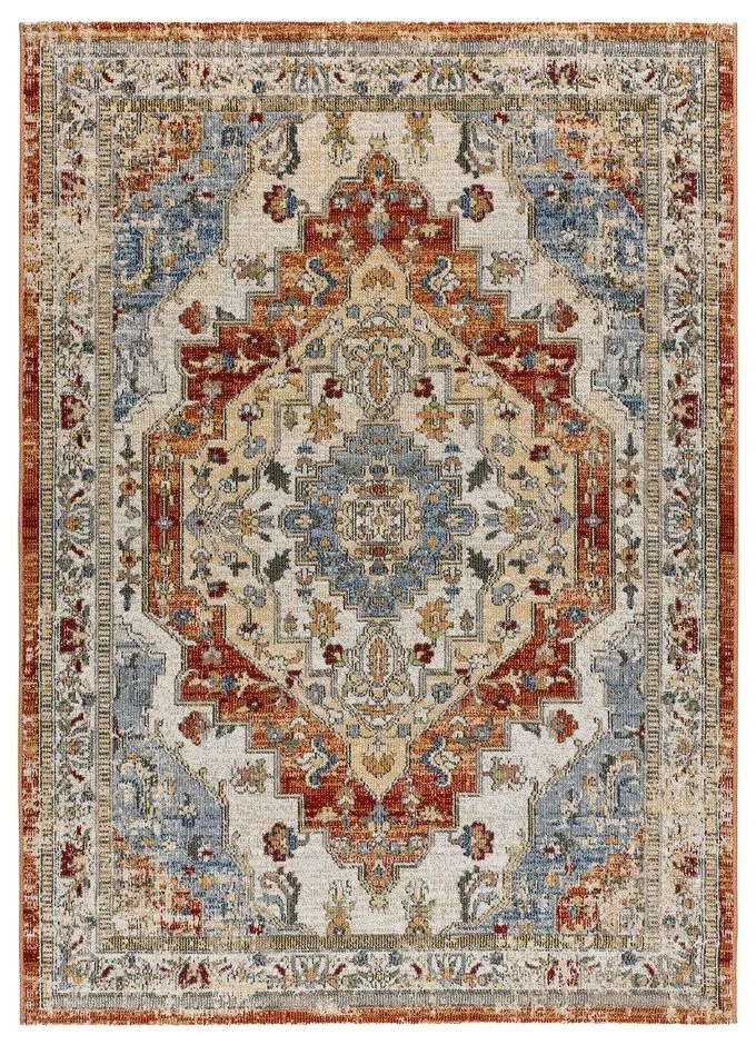 Oranžovo-béžový vonkajší koberec 80x150 cm Luna Rust – Universal