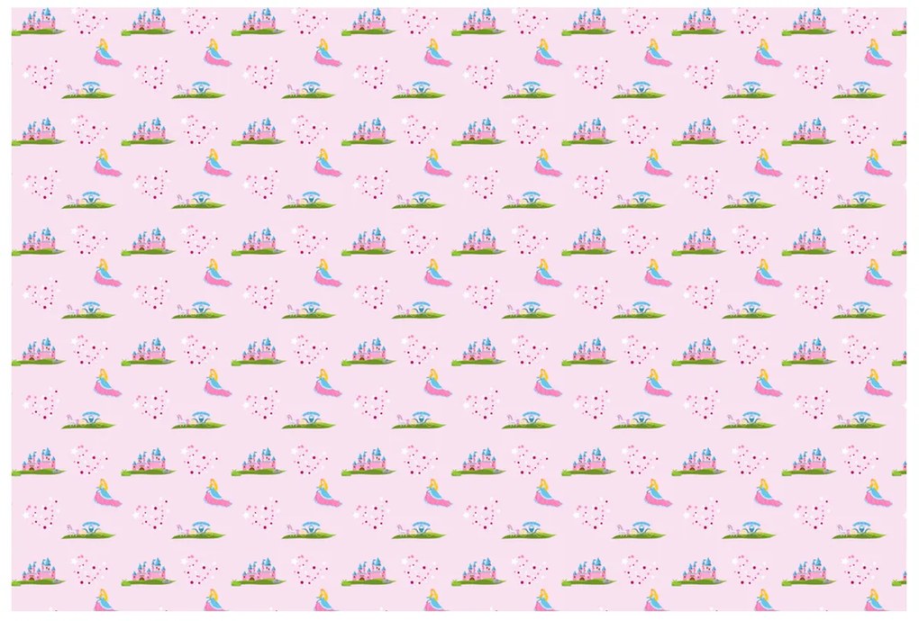 Gario Fototapeta Farebné princezny Materiál: Samolepiaca, Rozmery: 110 x 200 cm