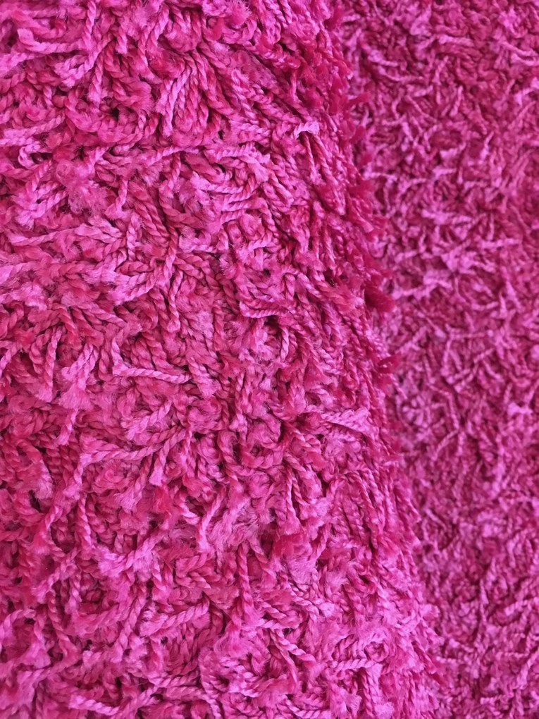 AKCIA: Kusový koberec Expo Shaggy 5699-322, ružová, obývacia izba, Spoltex