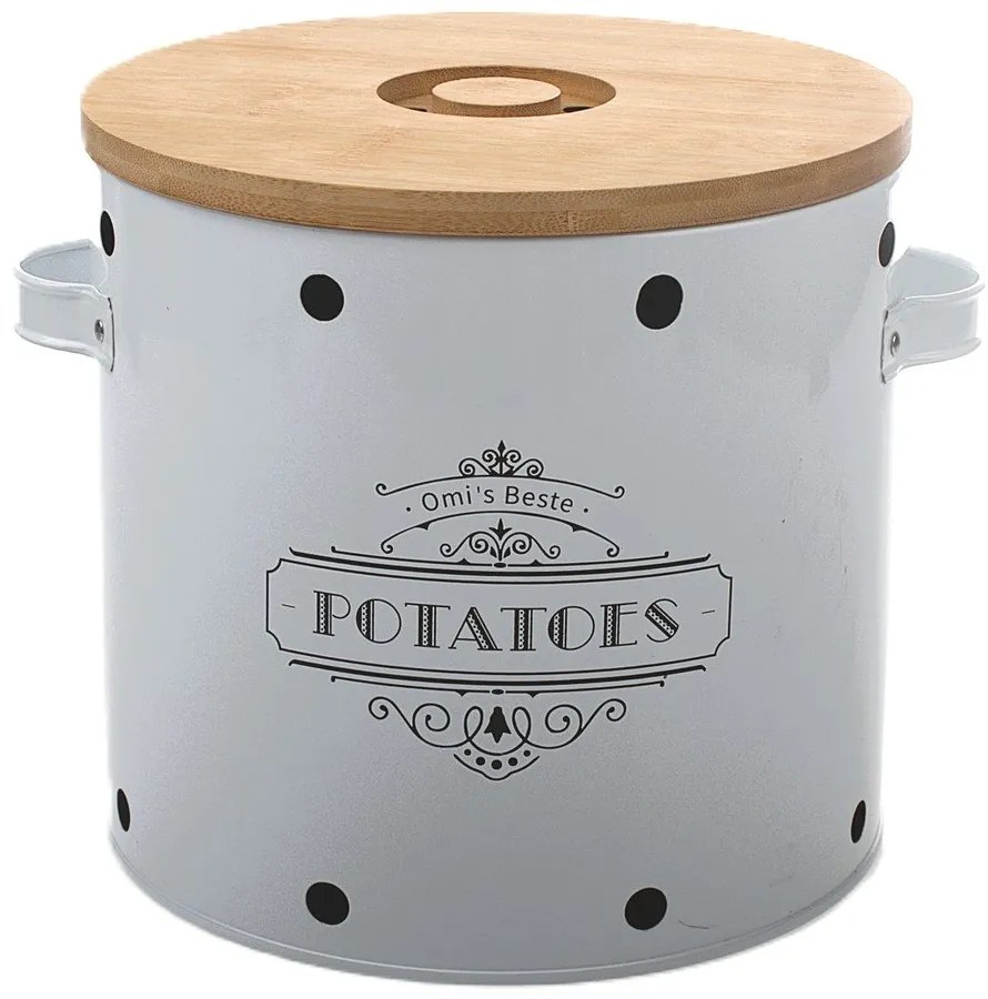 Kovová dóza na zemiaky – Dakls