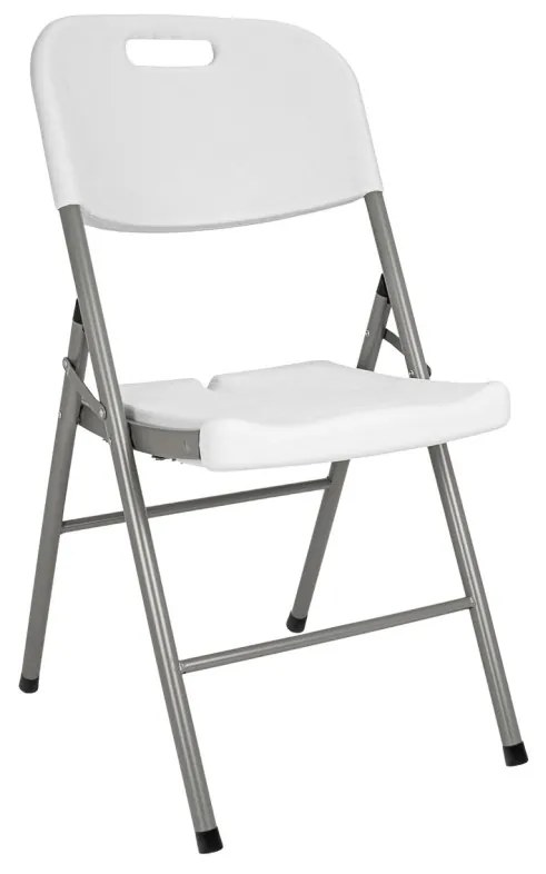 Cateringová stolička CHRBÁT biela