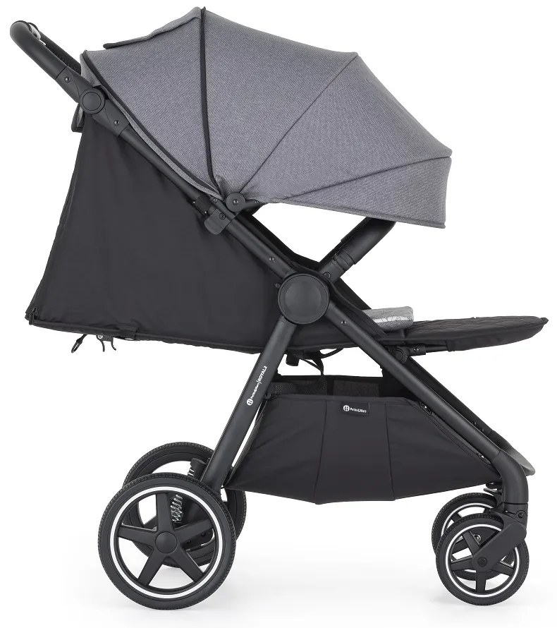 PETITE&MARS Kočík športový Royal 2 Black Ultimate Grey