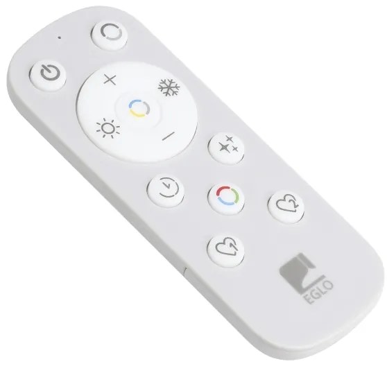 Eglo 901113 - LED Stmievateľné stropné svietidlo AMANDOLO LED/17W/230V čierna + DO