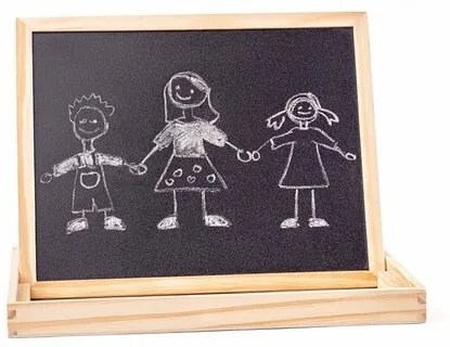 Woody Magnetická obojstranná tabuľka so zvieratkami, 33 x 25 x 3,2 cm