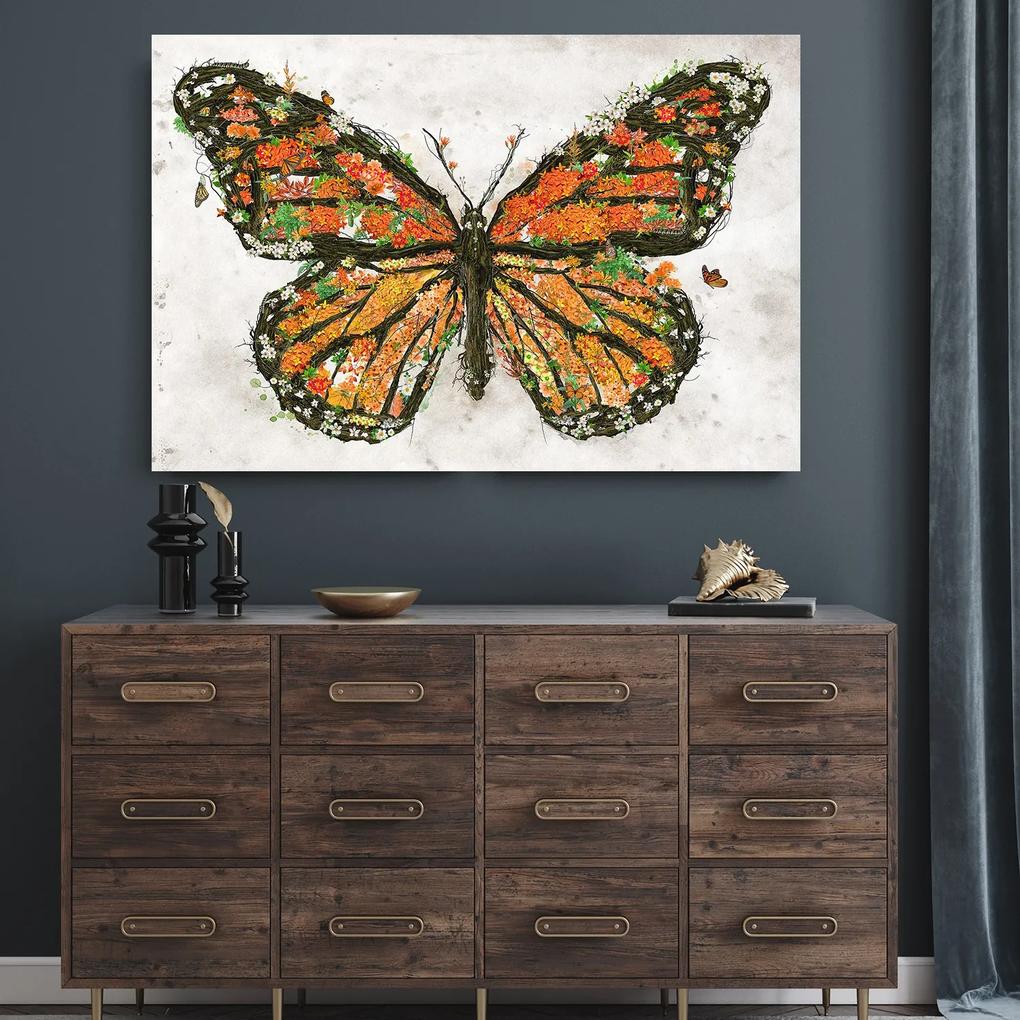 Gario Obraz na plátne Motýľ a magické krídla - Barrett Biggers Rozmery: 60 x 40 cm