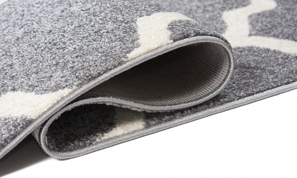 TA Koberec K082A SIVÉ MAROKO O0X Rozmer: 80x150 cm