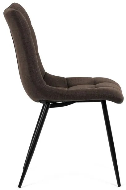 Autronic BONTEC Jedálenská stolička, hnedá, látka, DCL-L1094 BR2 Farba: Hnedá