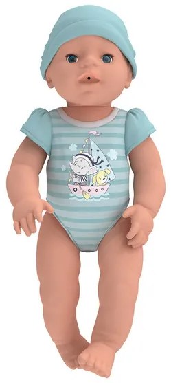 Playtive Cikajúca bábika Toni, 40 cm (tyrkysová) (100367685)