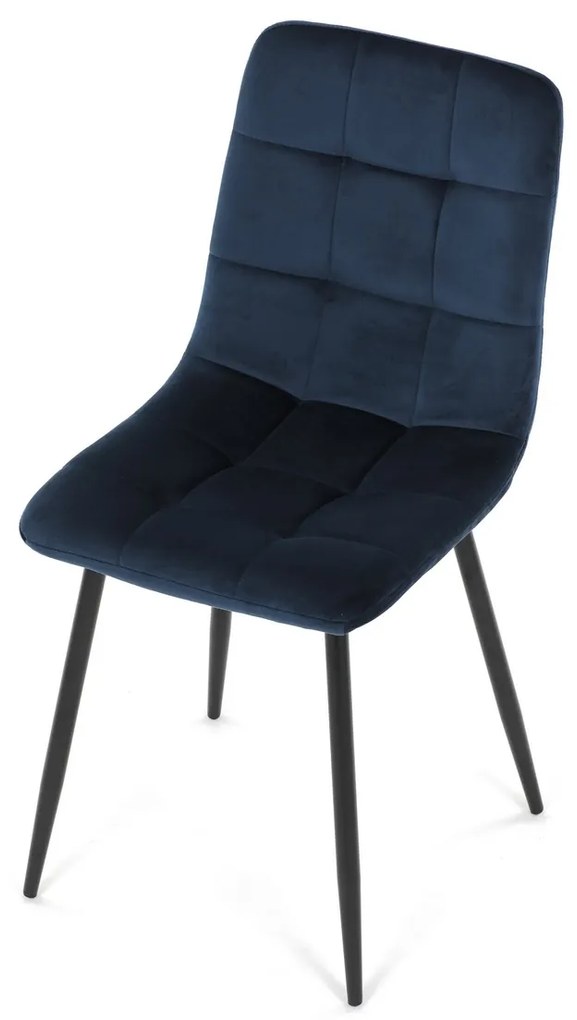 Sada jedálenských stoličiek CT-281 BLUE4, 4 ks
