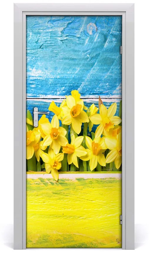 Fototapeta samolepiace narcisy 75x205 cm