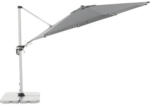 Slnečník Doppler Active Ø370 cm výkyvný s bočnou tyčou antracit