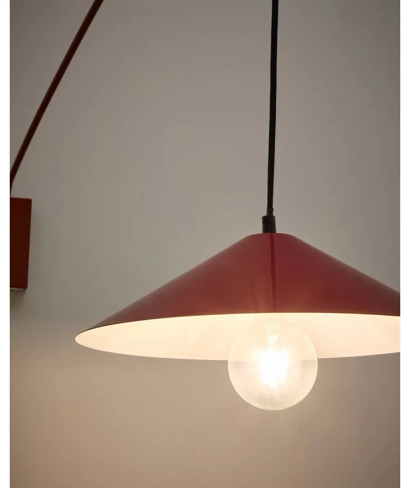 Červené nástenné svietidlo ø 35 cm Kally – Kave Home