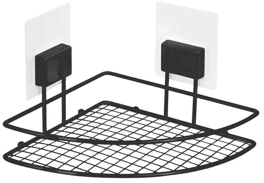 Samodržiaca rohová kúpeľňová polička Compactor Magic Bath