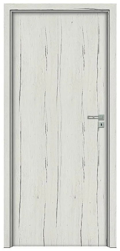 Dvere vnútorné Norma Decor plné 70L dub snežný