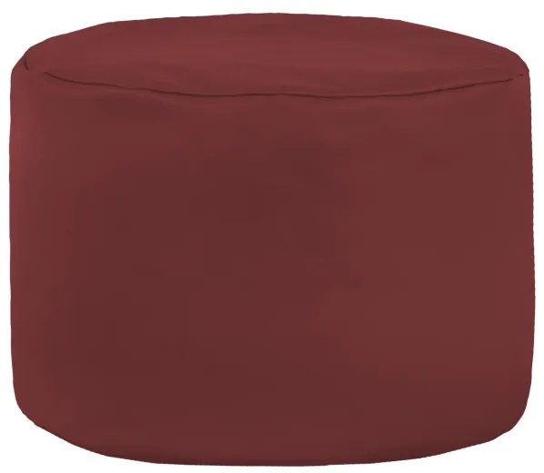 Taburetka Cilindro bordová ekokoža