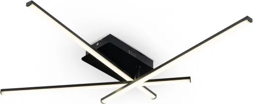 Brilagi - LED stropné svietidlo STRIPES LED/30W/230V čierna